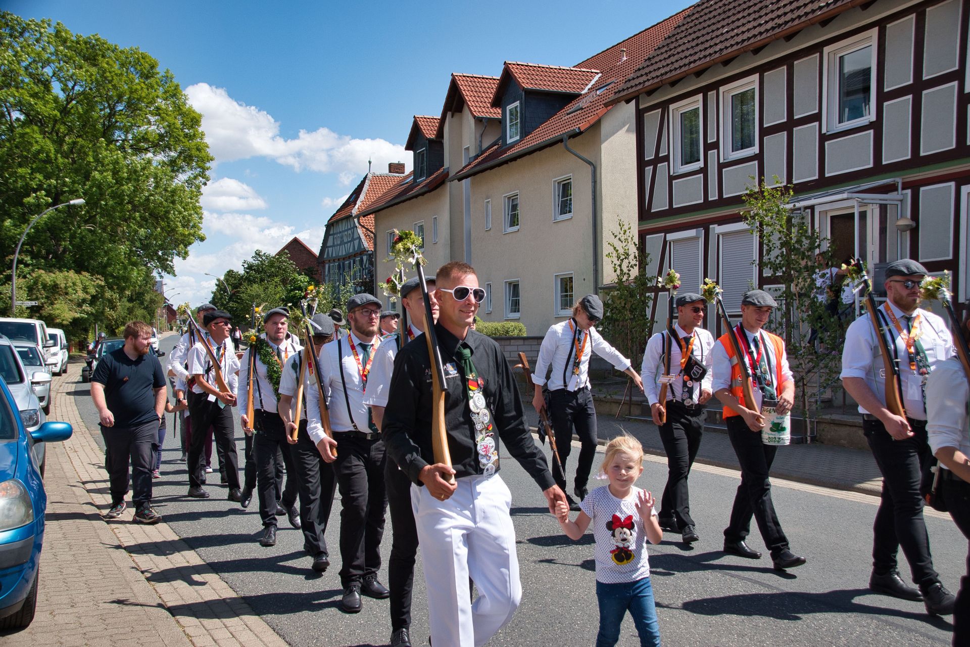 Jungherrenwache zur Bewachung des großen Königs